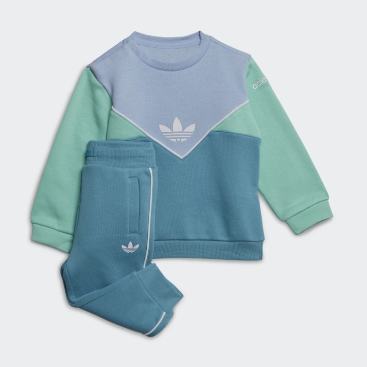 Bleu Aube/vert/bleu