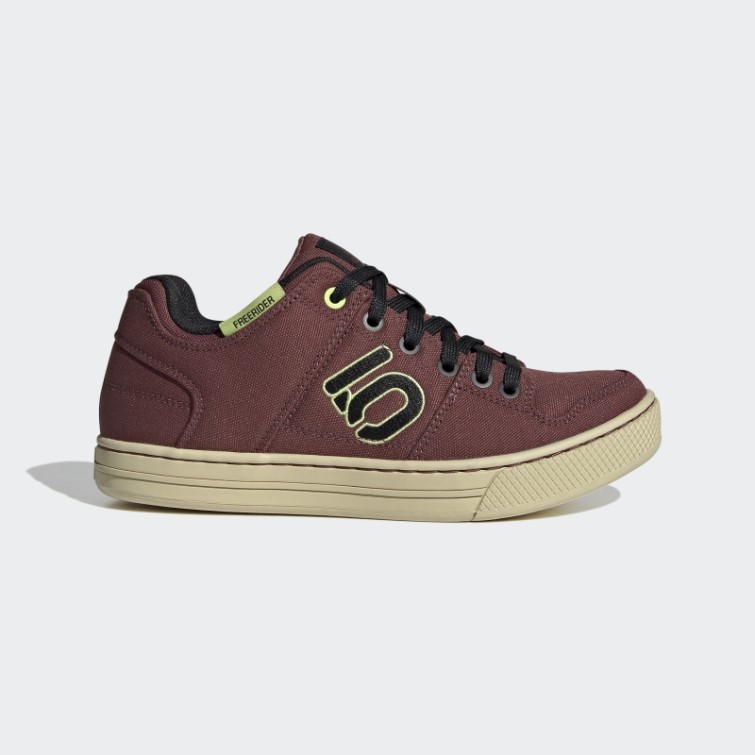 Adidas Five Ten Freerider Toile Chaussures De Vélo De Montagne Bordeaux