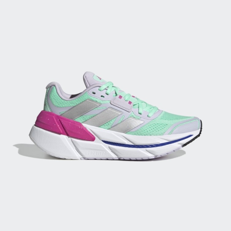Menthe/argent/fuchsia