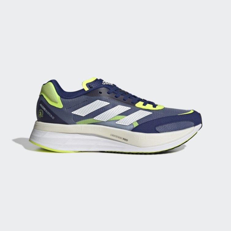 Chaussures Adizero Boston 10 M Adidas Victoire Bleu