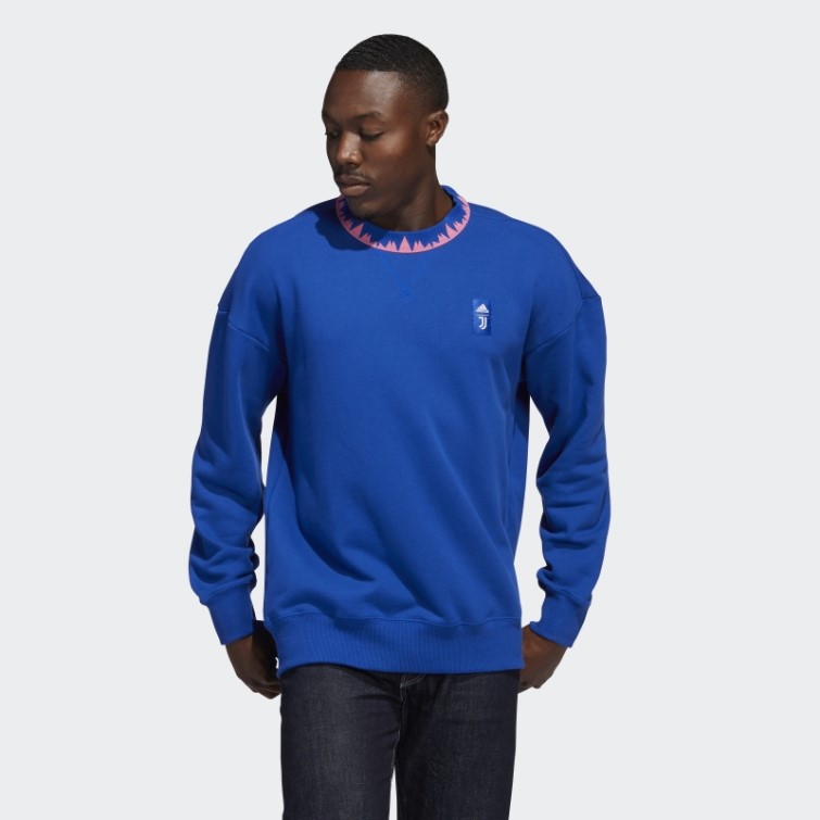 Sweat à Capuche Royal Juventus Lifestyler Adidas
