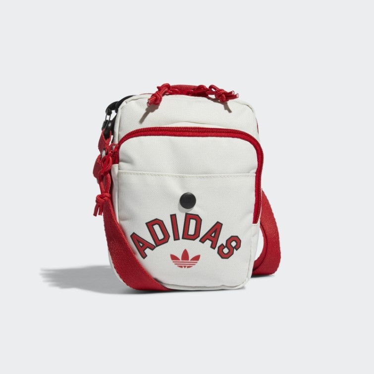 Adidas Sac à Bandoulière Blanc Utility Festival
