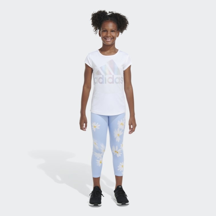 Bleu Aube Adidas 7 8 Marguerite Flou Serré