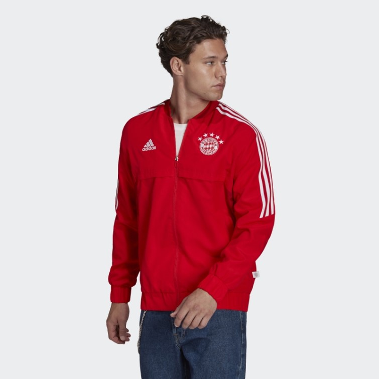 Adidas Fc Bayern Condivo Anthem Veste Rouge