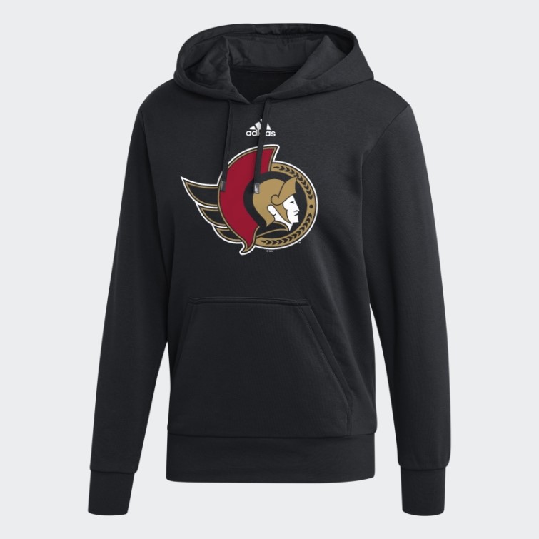 Adidas Sénateurs Polaire Sweat à Capuche Noir