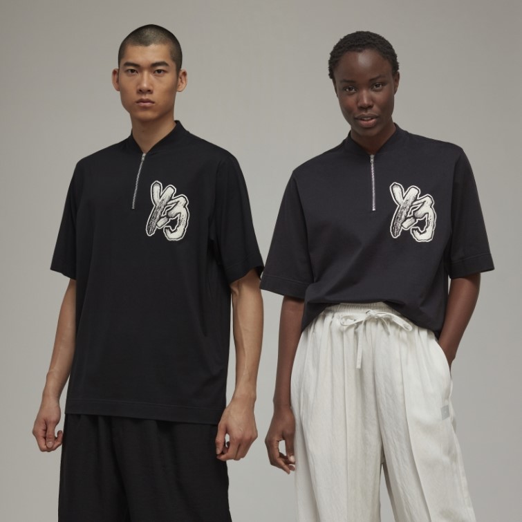 T-shirt à Manches Courtes Et Demi-zip Hot Y-3 Adidas