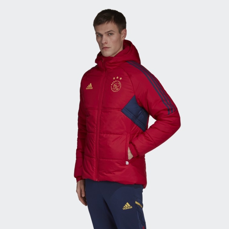 Ajax Amsterdam Condivo 22 Veste D'hiver Adidas Victoire Rouge
