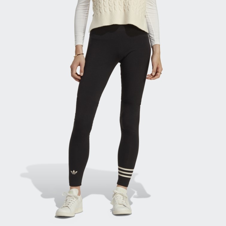 Adidas Adicolor Neuclassics Leggings Pleine Longueur (grande Taille) Noir