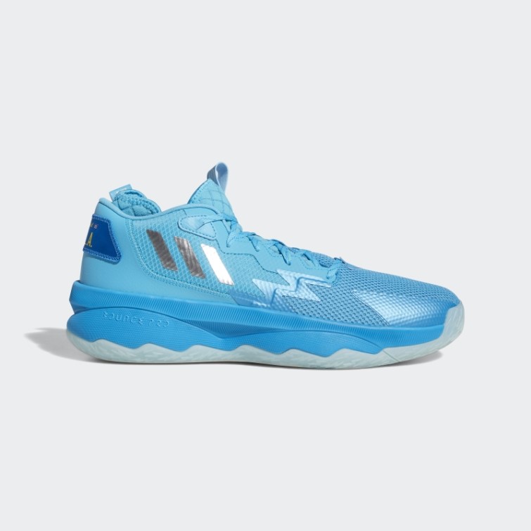 Adidas Cyan Dame 8 Chaussures