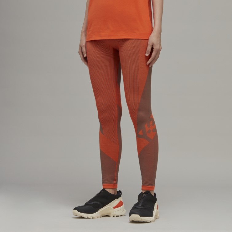 Adidas Y-3 Collants Classiques En Maille Sans Couture