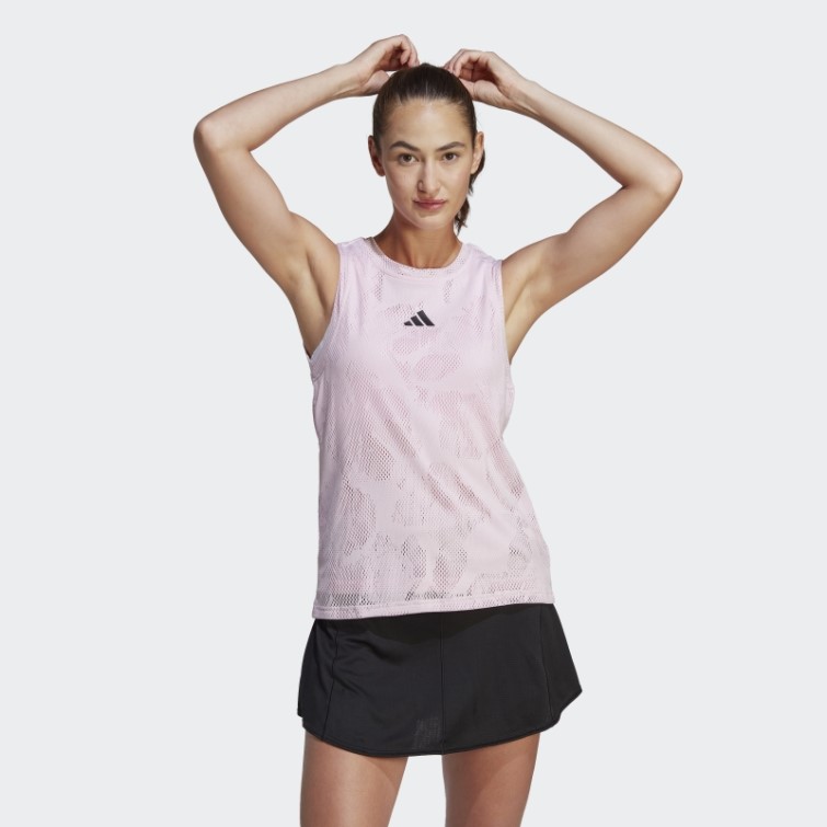 Débardeur Match De Tennis Melbourne Rose Adidas