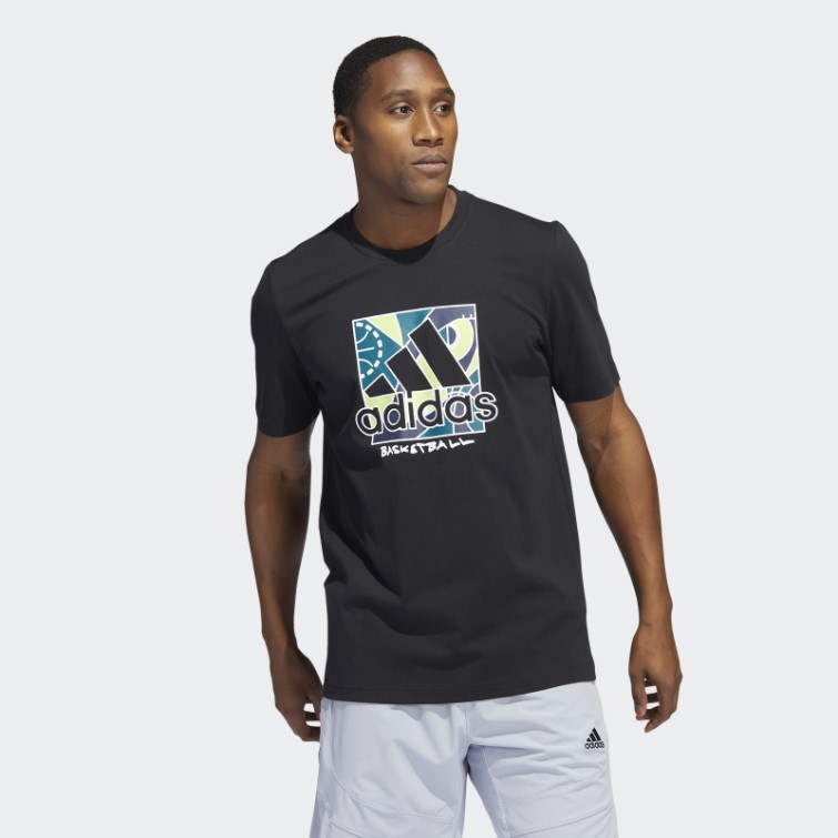 T-shirt Adidas Universal Badge Of Sport Noir