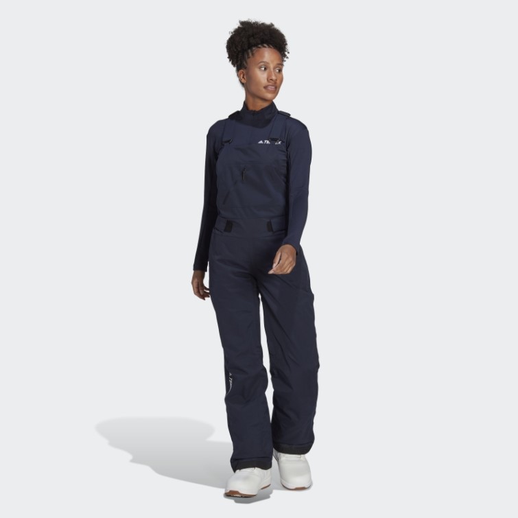 Pantalon à Bretelles Isolant à Deux Couches Adidas Resort Encre