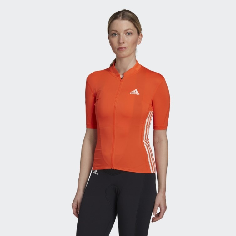 Adidas Orange Le Maillot Cycliste Manches Courtes