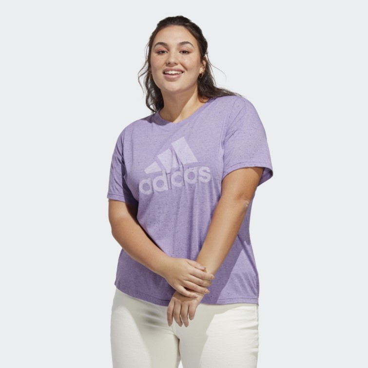 T-shirt Adidas Violet Mel Future Icons Winners 3.0 (grande Taille)