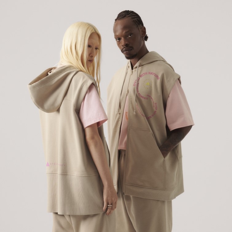 Adidas By Stella Mccartney Sportswear Sweat à Capuche Sans Manches (genre Neutre) F Beige Chaud