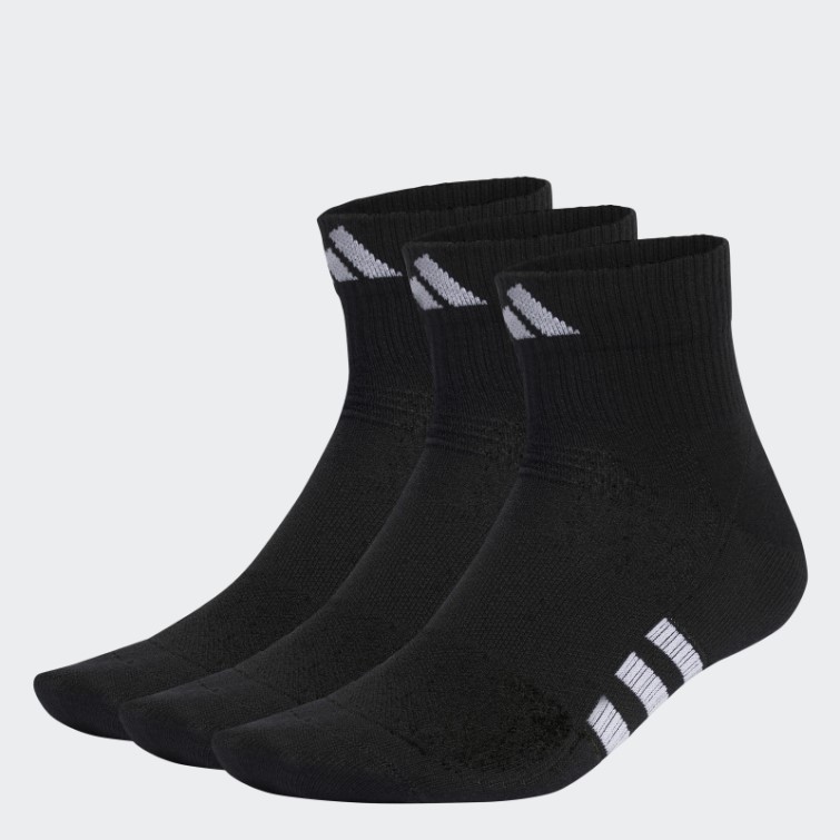 Chaussettes Mi-hautes Performance Light 3 Paires Adidas Noir