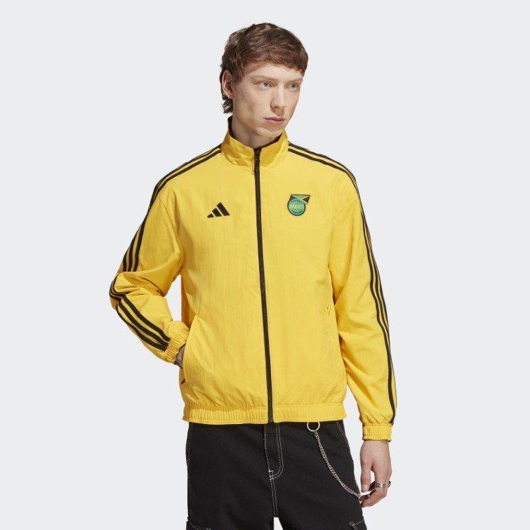 Adidas Jamaica Anthem Veste Noir Chaud