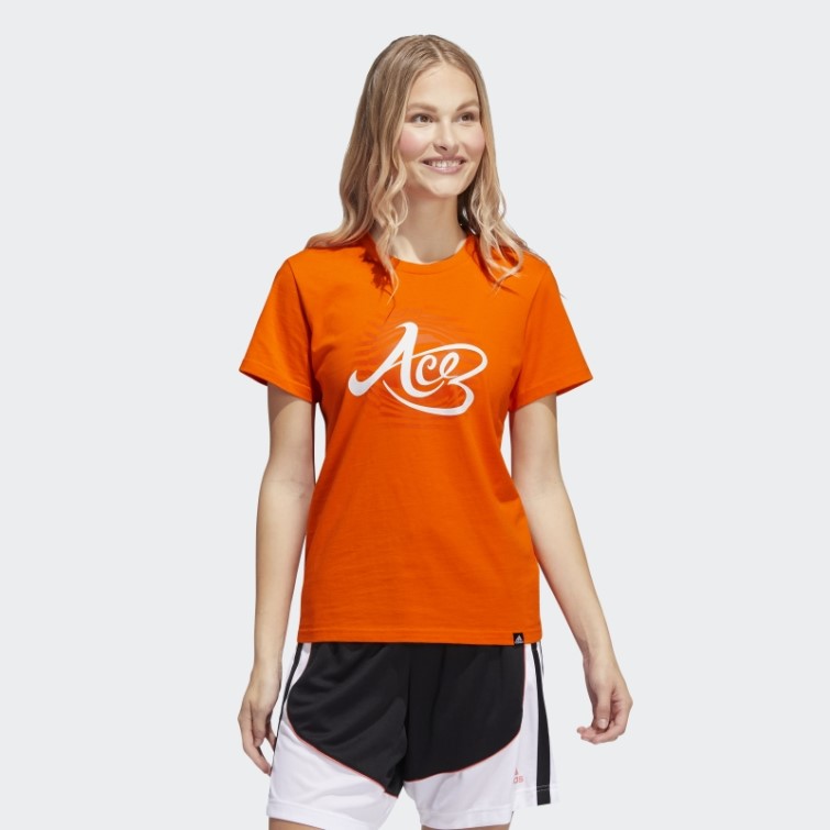 Tee Shirt Adidas Ace Fdtn Orange