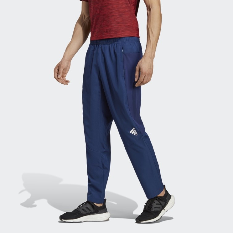 Jogging Adidas Aeroready Conçu Pour Le Mouvement Bleu Foncé