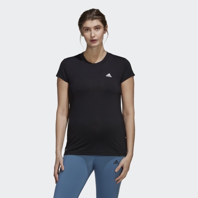 Adidas Conçu Pour Déplacer Colorblock Sport Tee (maternité) Blanc