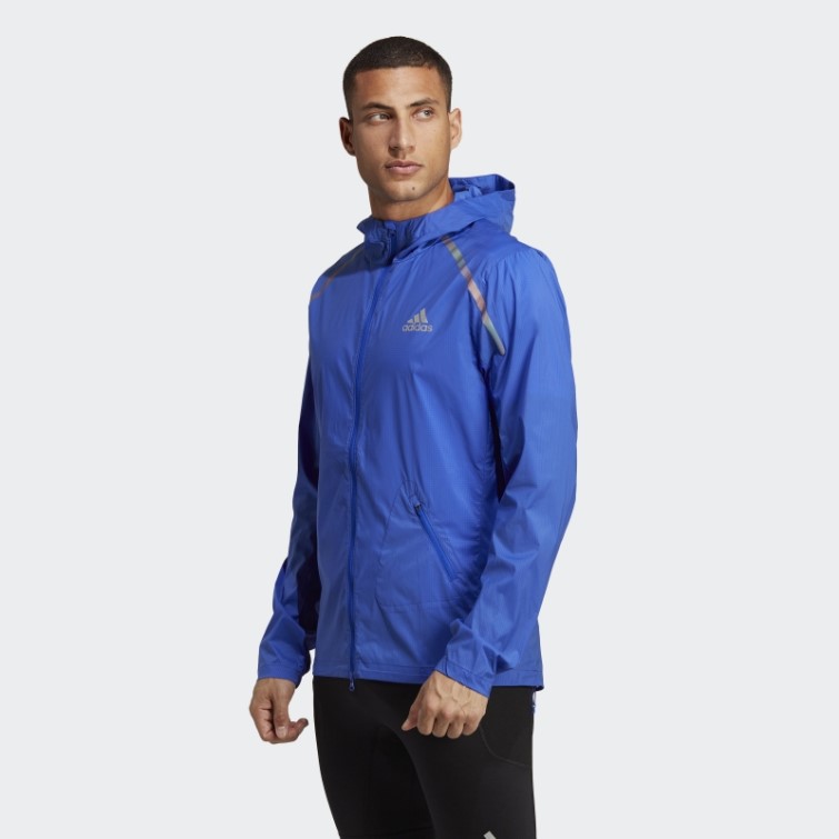 Veste Marathon Bleu Adidas