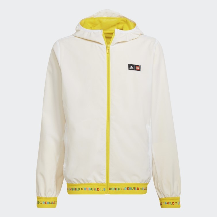Coupe Vent Adidas X Lego Play Blanc