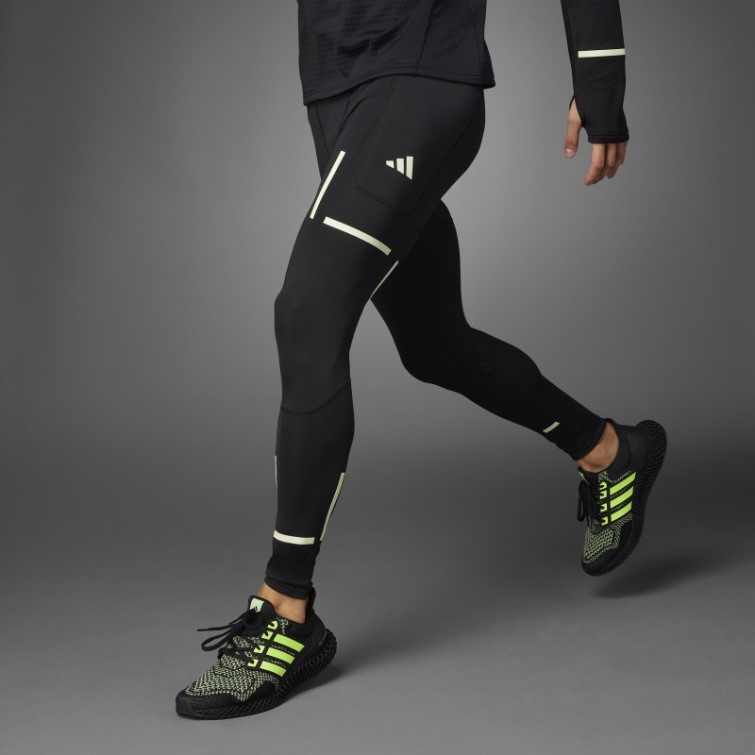 Collants De Running X-city Reflect At Night Noir Adidas
