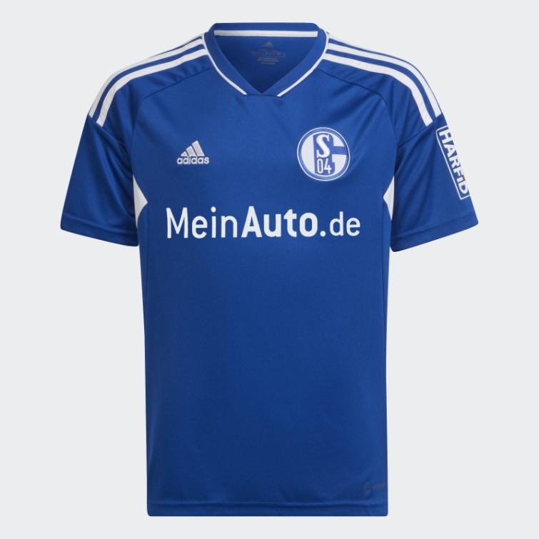 Maillot Domicile Fc Schalke 04 22/23 Bleu Royal Adidas