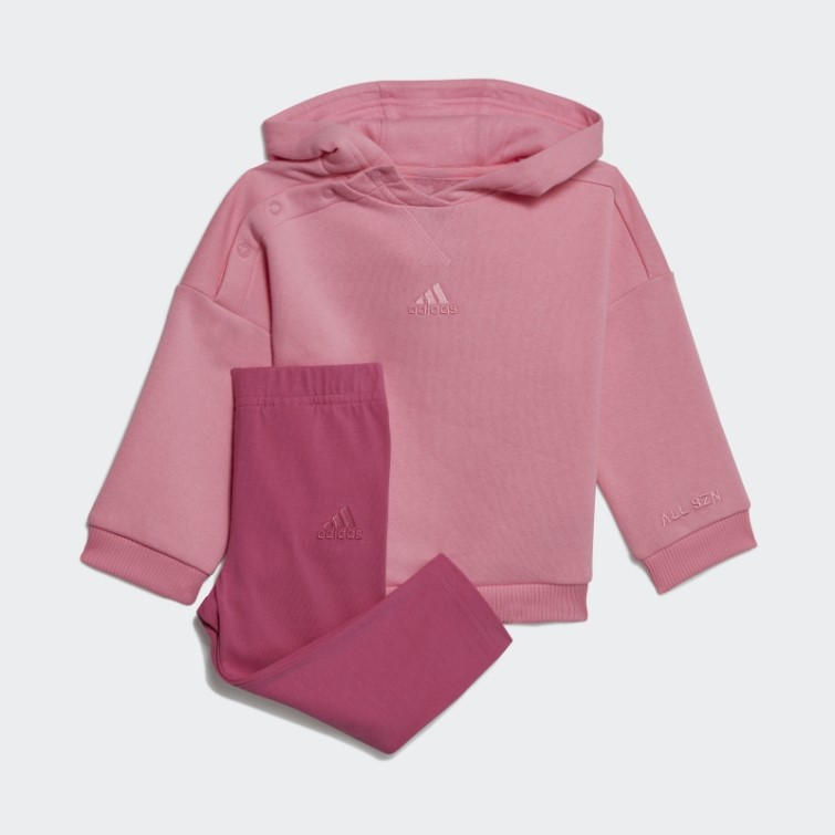 Adidas Sweat à Capuche Polaire Rose