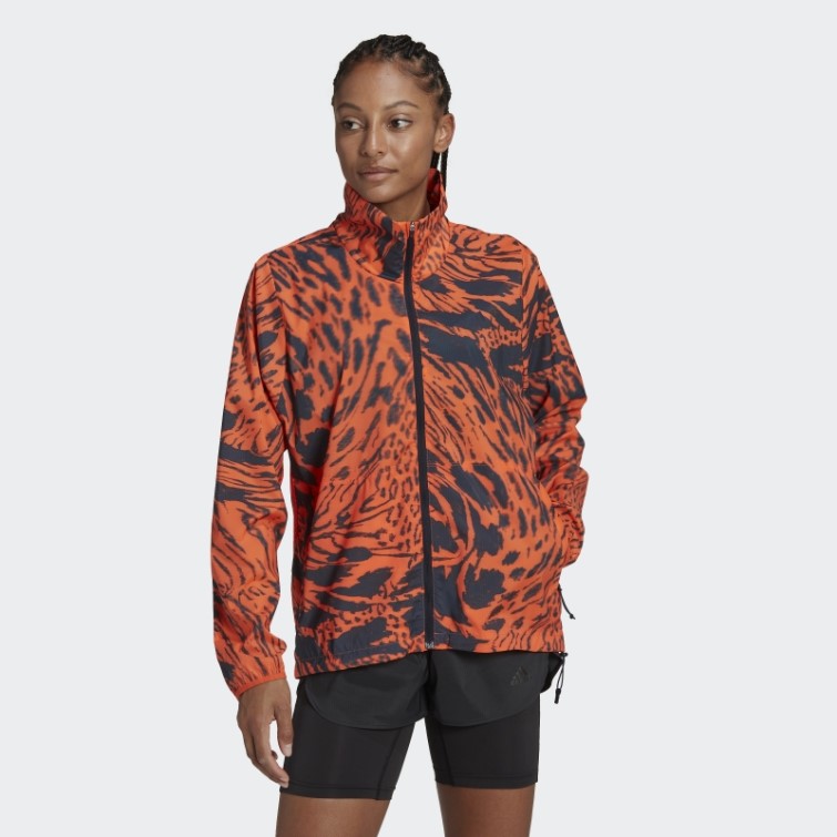 Veste De Course Rapide Adidas Orange