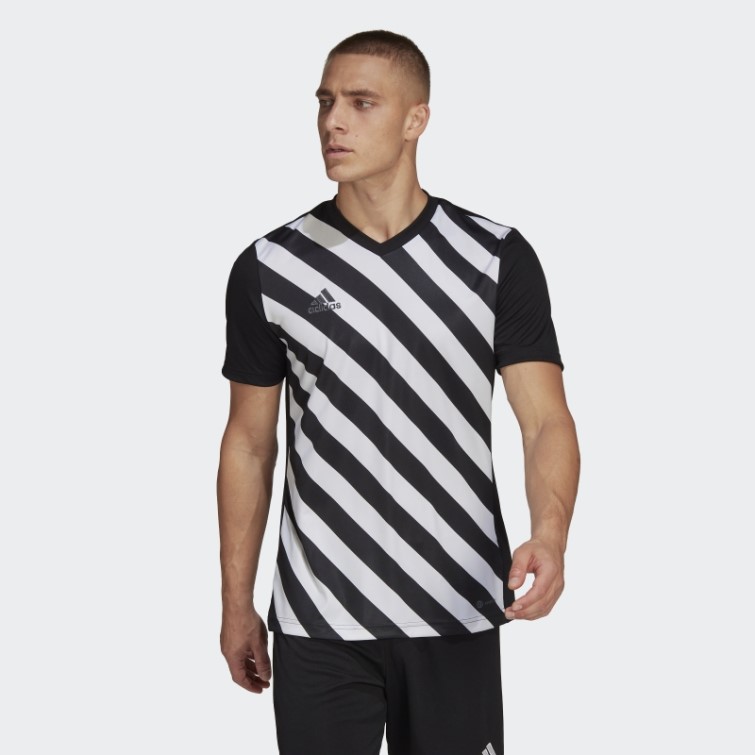 Adidas Entrada 22 Maillot Graphique Noir élégant