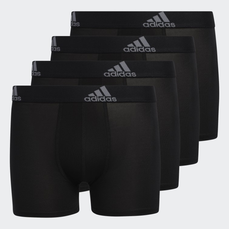 Boxer Sport Performance 4 Paires Noir Adidas