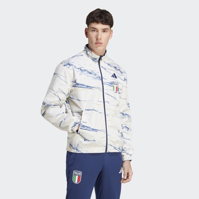 Veste Hymne Italienne Bleu Adidas