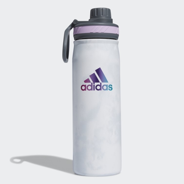 Bidon Acier 600 Ml Blanc Adidas