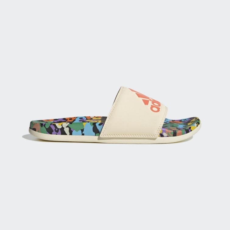 Claquettes Confort Adilette Teinte écru Adidas