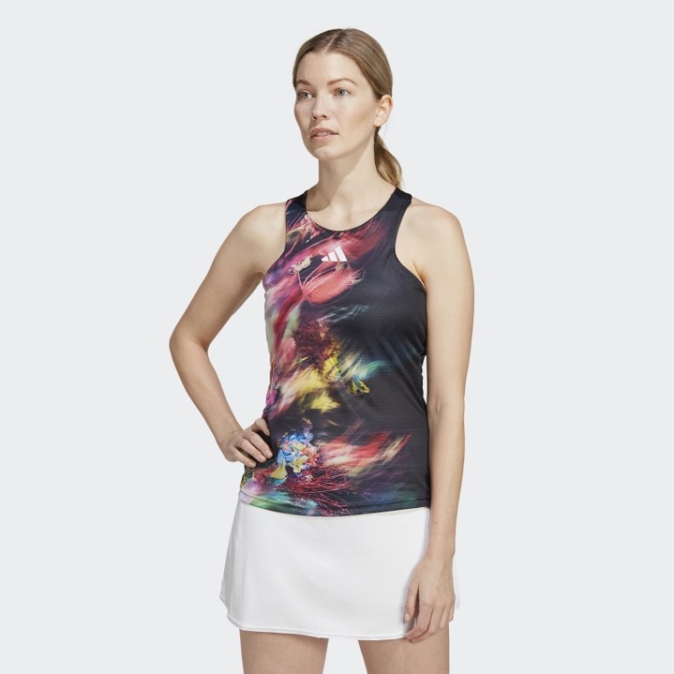 Adidas Multicolore Melbourne Tennis Y-débardeur