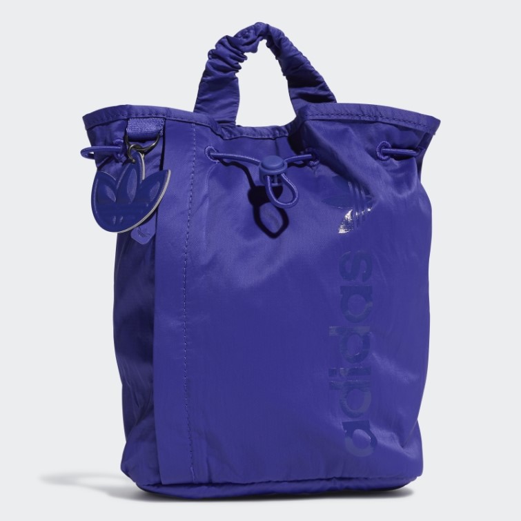 Adidas Mini Sac à Dos Seau En Satin Energy Ink élégant