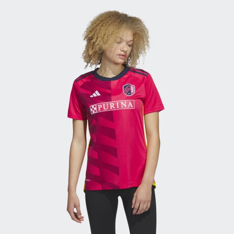 Adidas St. Maillot Domicile Louis City Sc 23/24 Rose