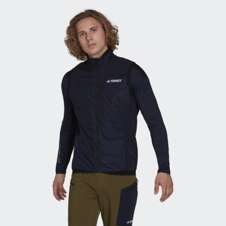 Adidas Terrex Primaloft Hybride Isolation Gilet Encre