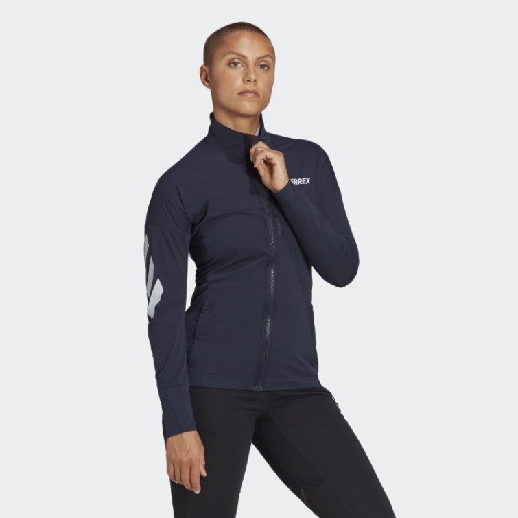 Veste Softshell De Ski De Fond Terrex Xperior Encre Adidas