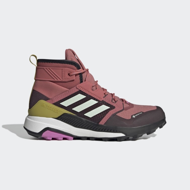 Chaussures Terrex Trailmaker Mid Gore-tex Adidas Rouge