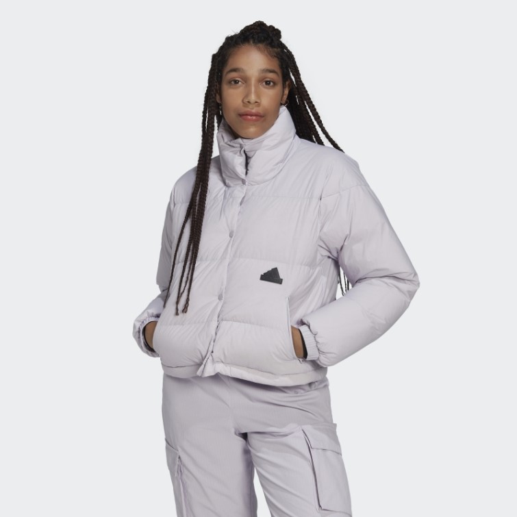 Doudoune Adidas Aube Argentée