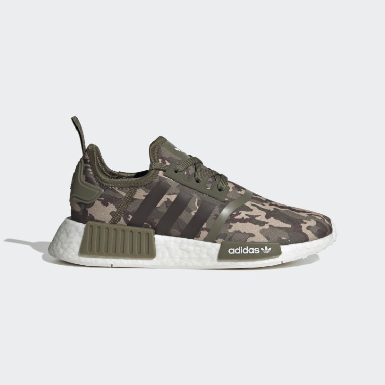 Olive/blanc