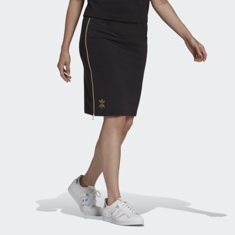 Adidas Jupe Mi-longue Noire
