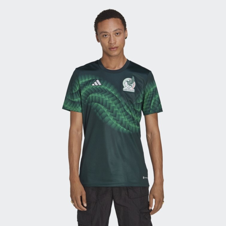 Maillot Pré-match Mexico Green Night Adidas