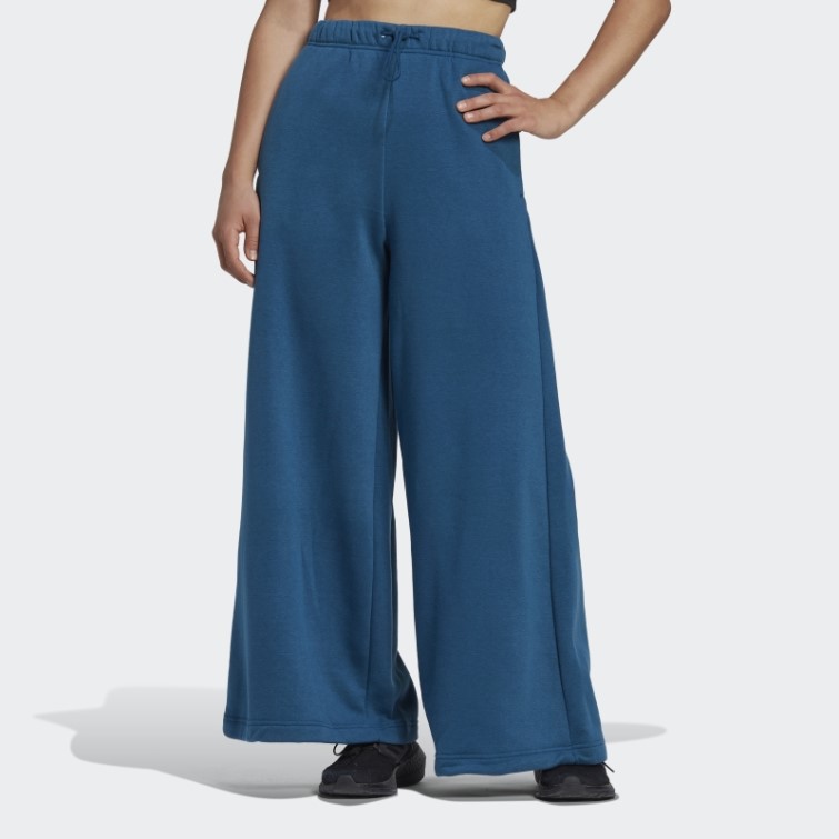 Adidas Marine Studio Lounge Pantalon Large En Molleton