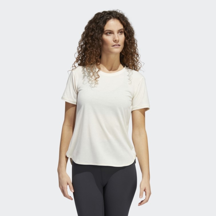 Tee Shirt Go To 2.0 Blanc Adidas