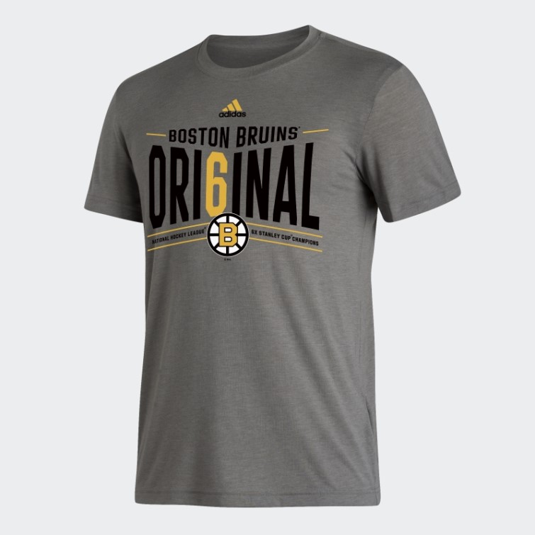 Tee Shirt Adidas Core Heather Bruins Blend