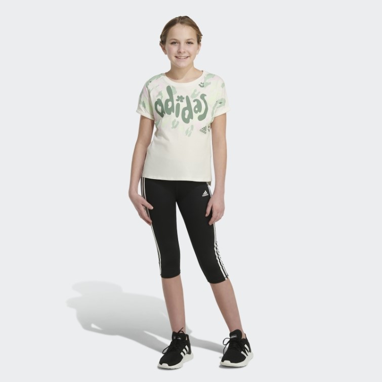Adidas Dolman Taille 22tee Blanc